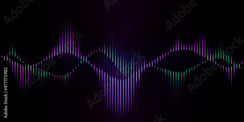 sound waves equalizer music vibration frequency beat spectrum background wallpaper