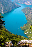 Beautiful view of Perućac lake