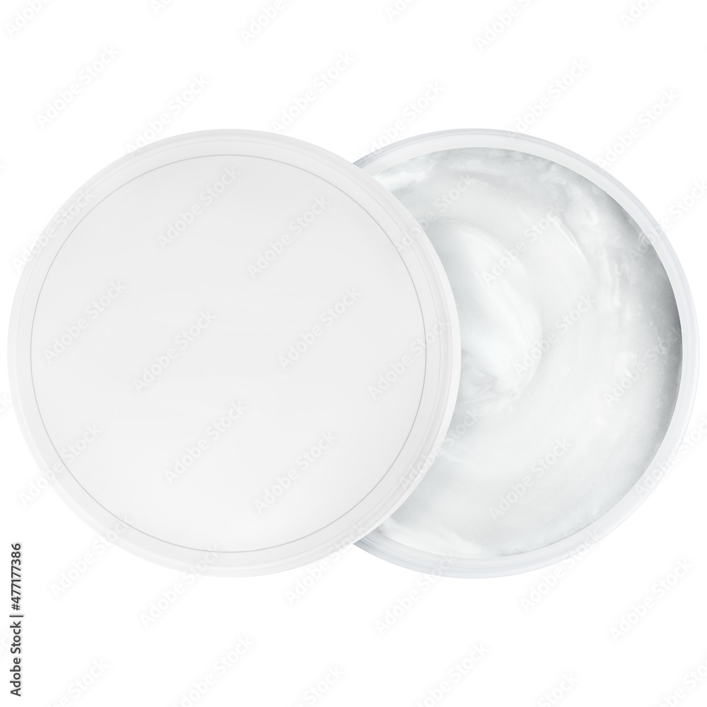 Mockup 3d render cream bottle