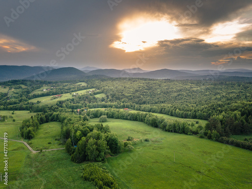 Beskid Niski Oderne © DRONE QUEST