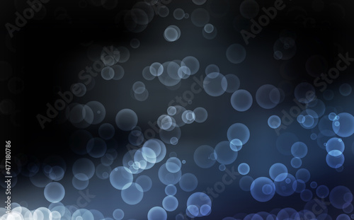 New year lights gradient bokeh abstract creative texture wallpaper background. bubbles shape effect circle illustration
