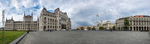 The Hungarian Parliament Building in Budapest photo