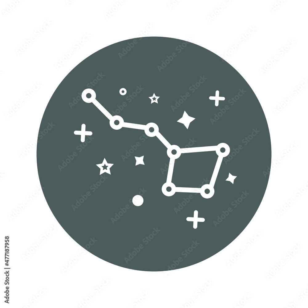 Astrology, astronomy, science, space, zodiac icon. Gray vector sketch. Astrology, astronomy, science, space, zodiac icon. Gray vector sketch.