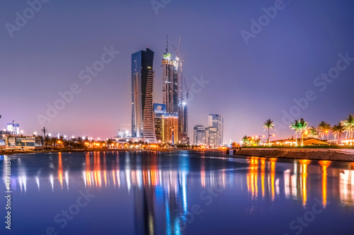 Modern buildings in Saudi Arabia and important landmarks photo