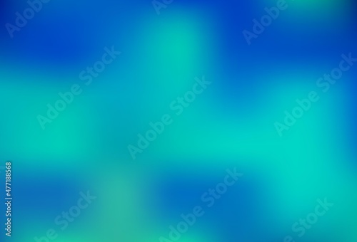 Light BLUE vector modern bokeh pattern.