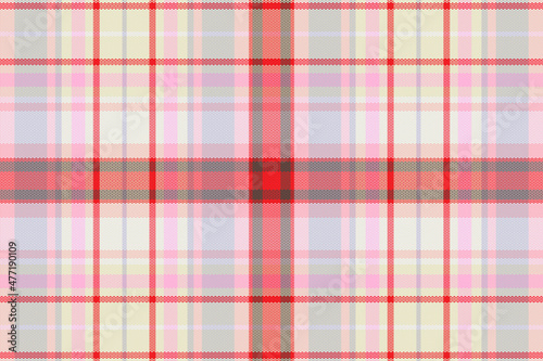 Seamless tartan plaid pattern background with valentine s color.