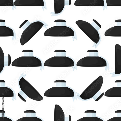 Illustration on theme pattern women sun hats