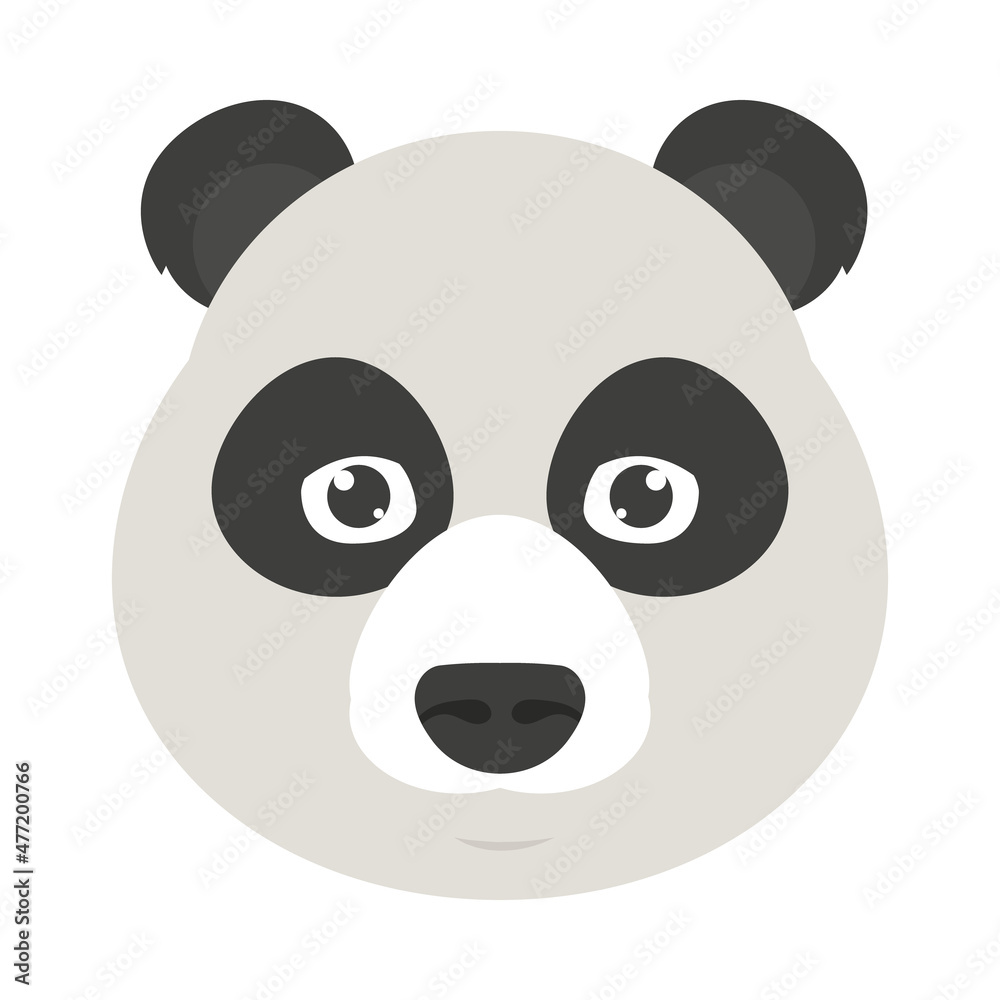 Fototapeta premium cute panda face
