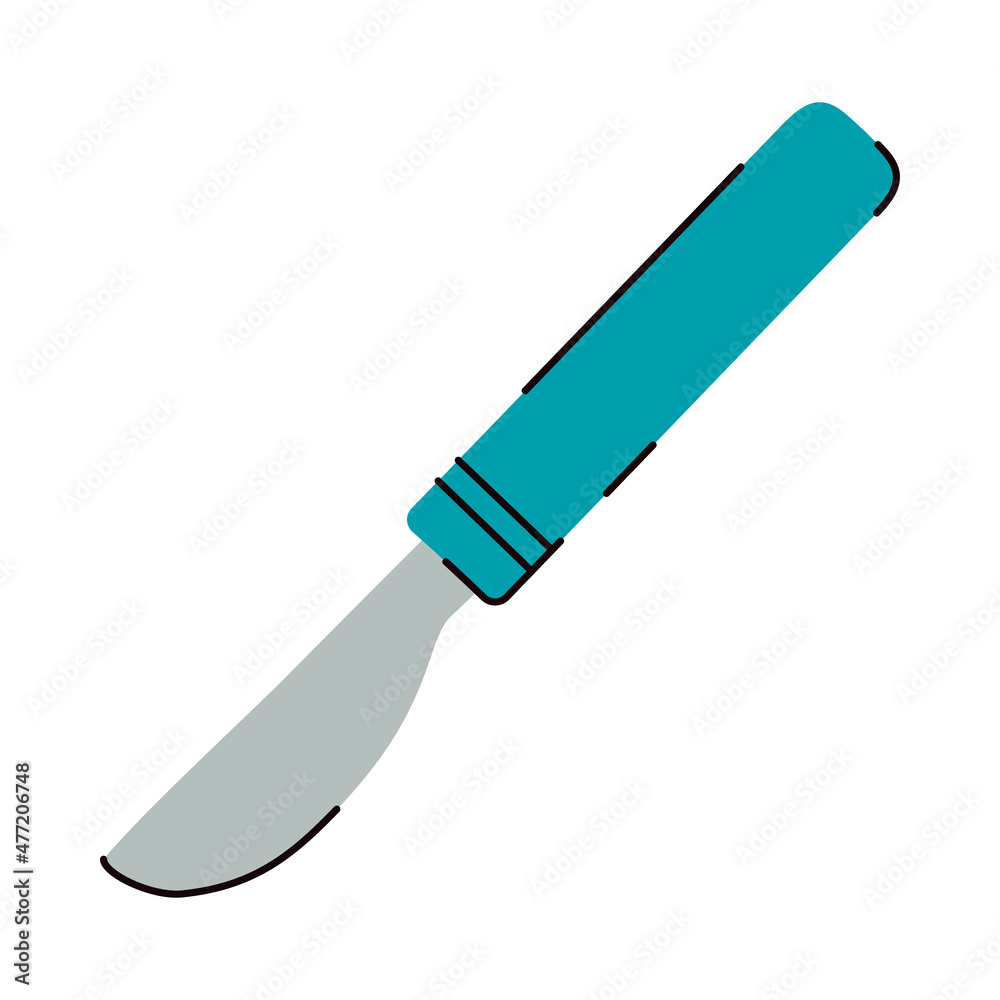 blue scapel design