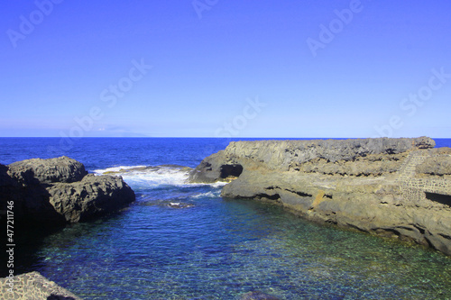 Tableau sur toile Charco Manso en El Hierro, Islas Canarias, España