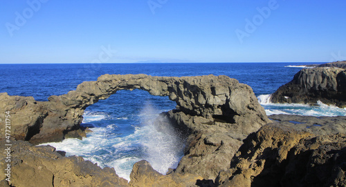 Tableau sur toile Arco de la Tosca, El Hierro