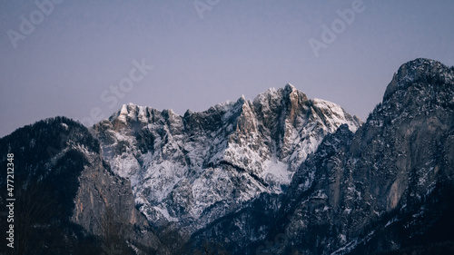 Berglandschaft im Winter