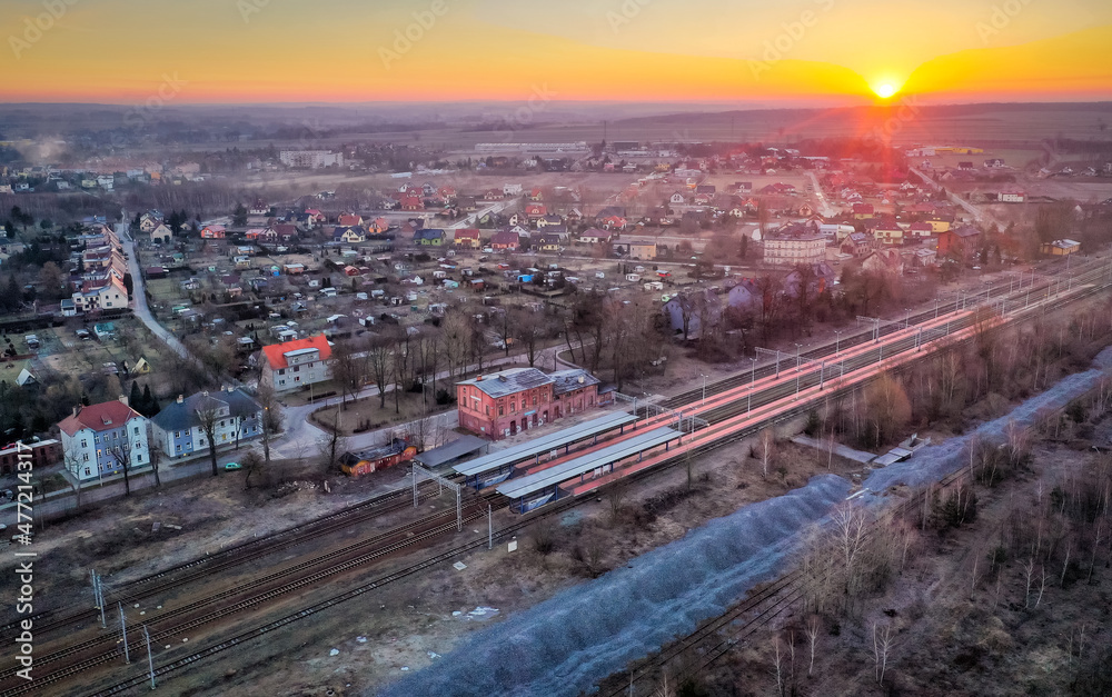 Pyskowice dworzec Pyskowice dworzec