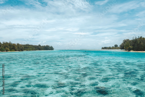 French Polynesia islands in the South Pacific Ocean Mo'orea, Tahiti, and Fakarava © Ashley Kaye