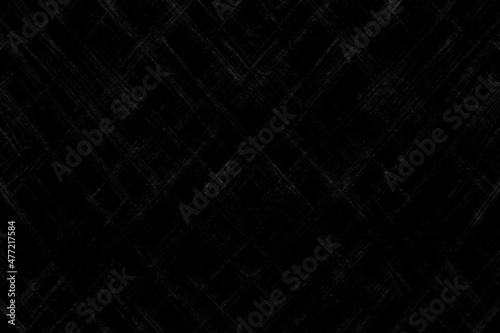 Black background grunge rough crossline texture photo