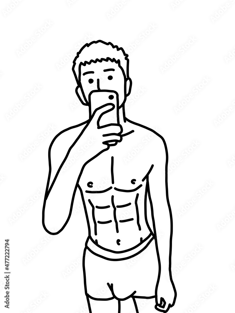 black and white of cute man cartoon for coloring black and white of cute man cartoon for coloring