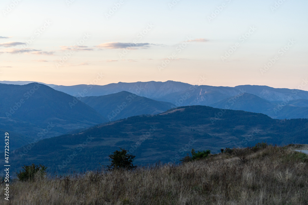 Evening in Mountains Landscape