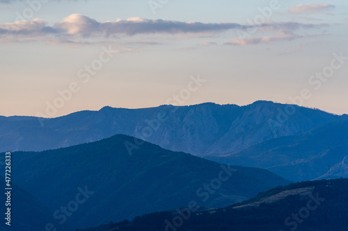 Mountain Peaks Silhouettes © Bogdan