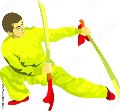 Wushu Saber Traditional Martial Art