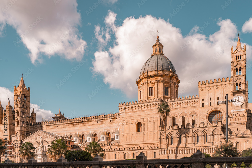 Palermo Cathedral is the cathedral church of the Roman Catholic Archdiocese of Palermo, located in Palermo, Sicily, Italy. The church was erected in 1185 by Walter Ophamil.
