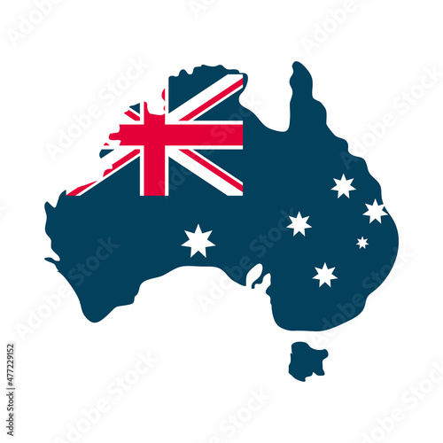 australia map design