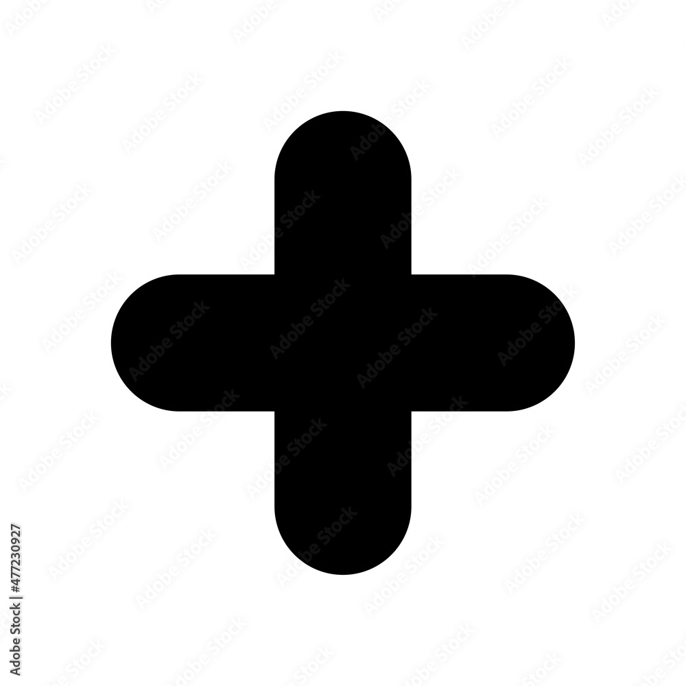 Plus icon. Math symbol. Adding process. Medical element. Isolated object. Flat art. Vector illustration. Stock image. Plus icon. Math symbol. Adding process. Medical element. Isolated object. Flat art. Vector illustration. Stock image.