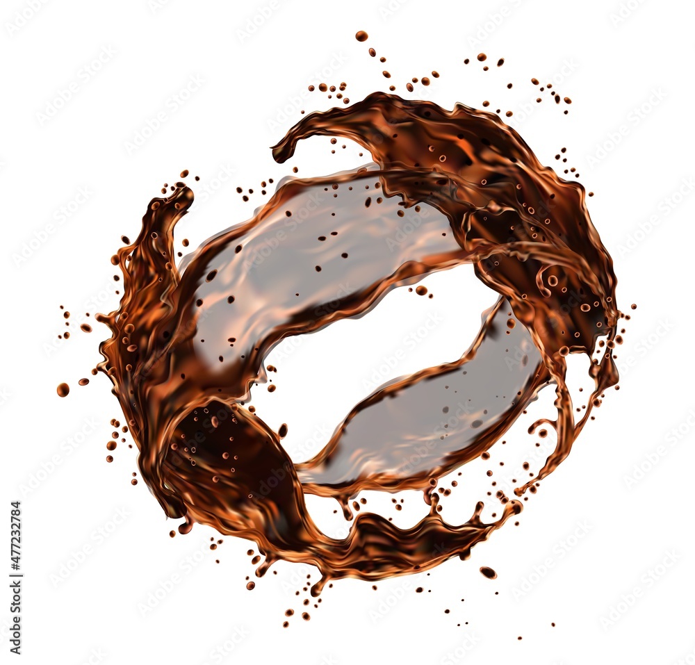 Radioactief Mechanisch droogte Cola drink wave splash, soda beverage swirl with drops. Vector brown liquid whirl of whiskey, coffee, black tea drink. Realistic 3d cognac or soda splashing motion. Isolated abstract aqua vortex Stock Vector Radioactief Mechanisch droogte Cola drink wave splash, soda beverage swirl with drops. Vector brown liquid whirl of whiskey, coffee, black tea drink. Realistic 3d cognac or soda splashing motion. Isolated abstract aqua vortex Stock Vector