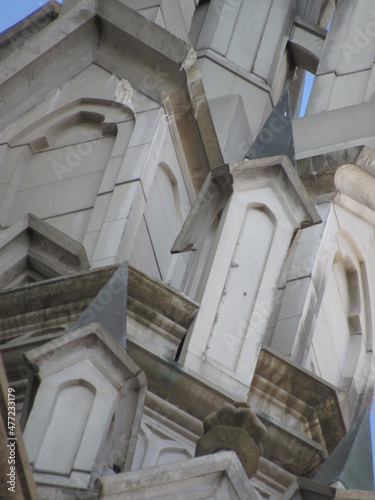 detail of a cathedral 