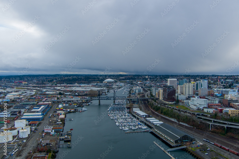 Tacoma, Washington riverside 