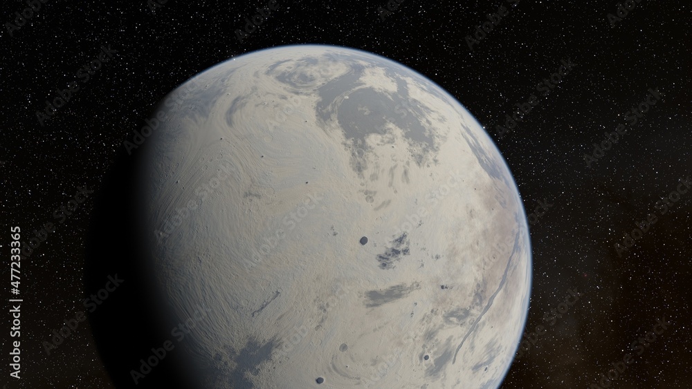 Planets and galaxy, science fiction wallpaper 3d render Planets and galaxy, science fiction wallpaper 3d render