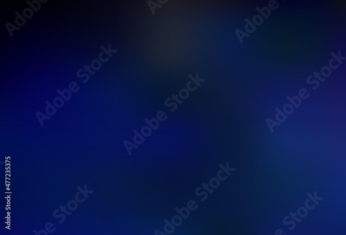 Dark BLUE vector blurred bright background.