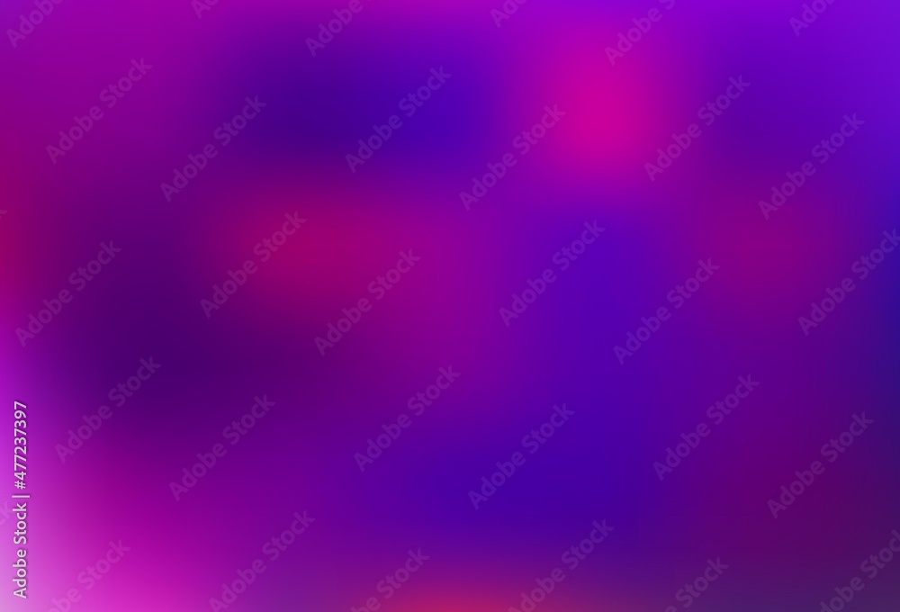 Light Purple vector blurred bright template.