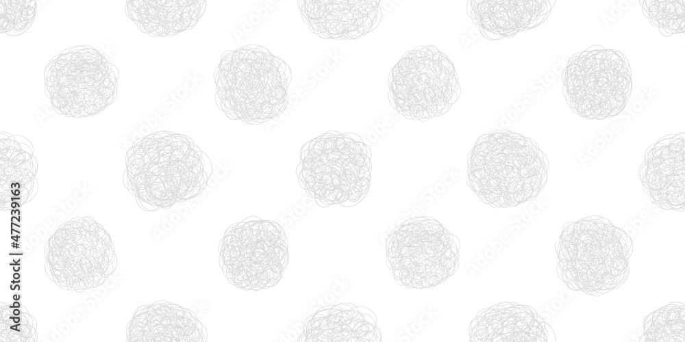 Geometric Illustration Polkadots Background Seamless Pattern Vector 幾何学イラストドットパターン Stock Vector Adobe Stock