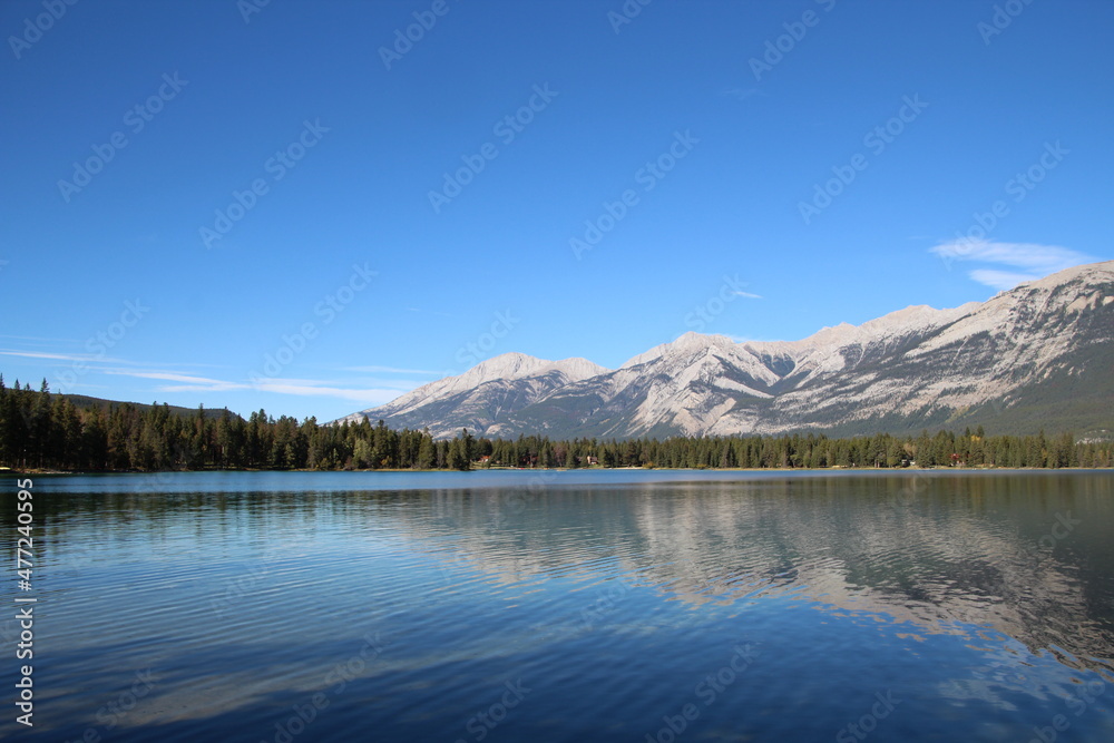 Calm Lake Edith, Jasper National Park, Alberta