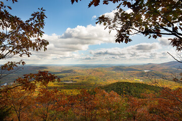Keuken achterwand Bruin Scenic landscape below Ragged Mountain in Andover, New Hampshire.  © duke2015