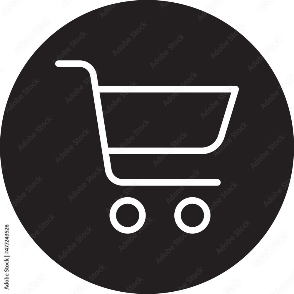 Shopping Cart glyph icon