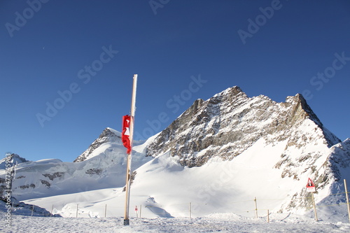 Jungfrau, the Top of Europe, in Winter. © jackdreamhd