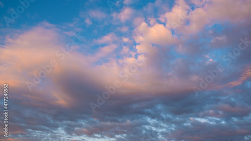 sunset cloudscape blue sky © josephine