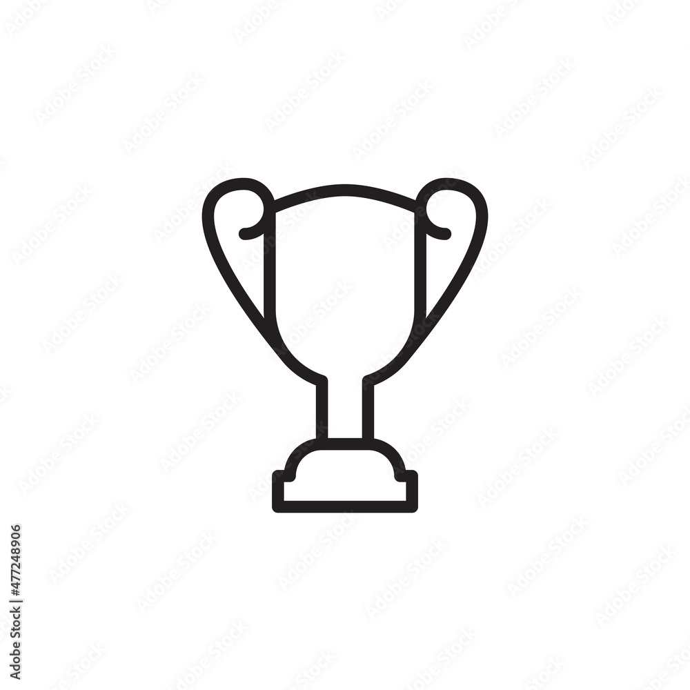 trophy icon design vector templates trophy icon design vector templates