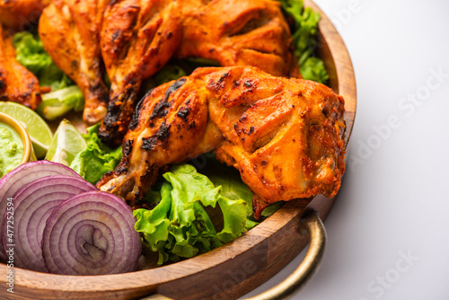 Tandoori Chicken or BBQ murgh photo