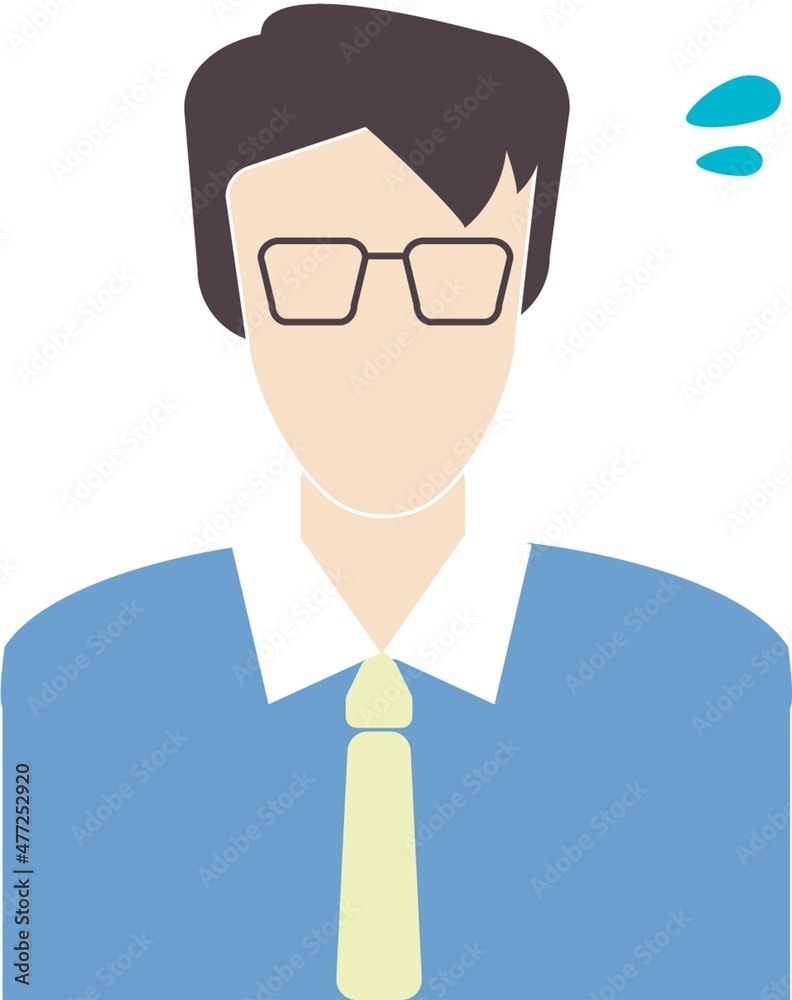 焦る男性 焦る男性