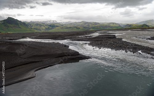 Beautiful Icelandic Landscape. Wonderful image of amazing nature landscape. Iceland Europe