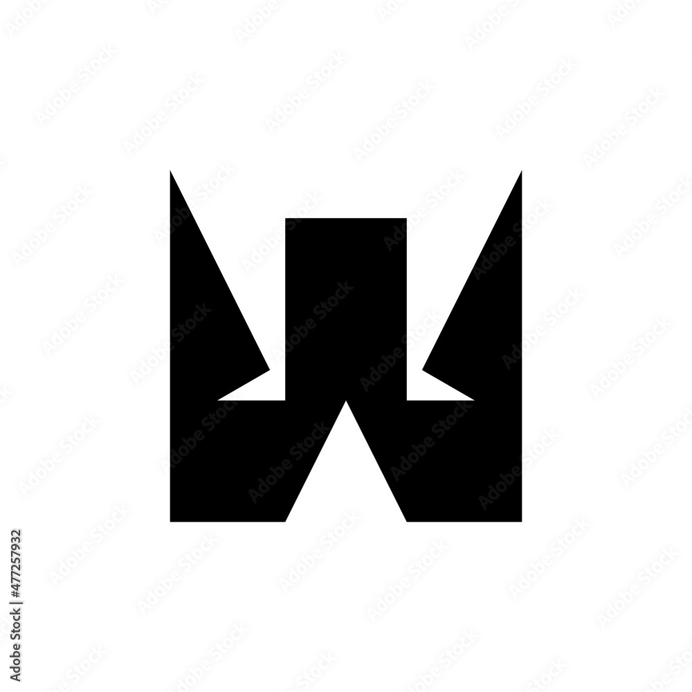 Letter W logo. Icon design. Template elements. Geometric abstract logos
Letter W logo. Icon design. Template elements. Geometric abstract logos