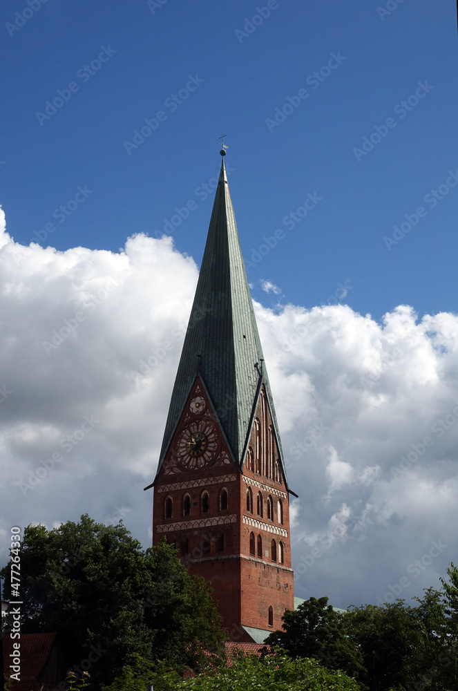 Turm der Johanniskirche in Lüneburg