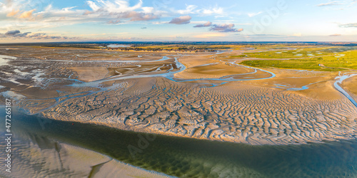 Survol de la baie de somme