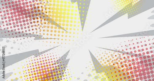 Wallpaper Mural Abstract Background with green screen. Motion poster. 4k animated Comic book changing wallpapers. Retro pop art style backdrop. Torontodigital.ca