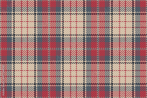 Seamless pattern of scottish tartan plaid. Repeatable background