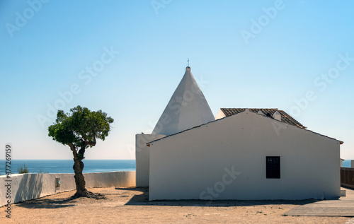 a church of Nossa Senhora da Rocha in Porches, Algarve, Portugal.
