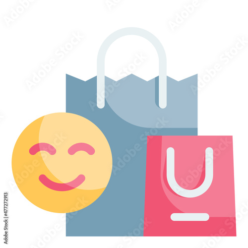 shopping flat icon