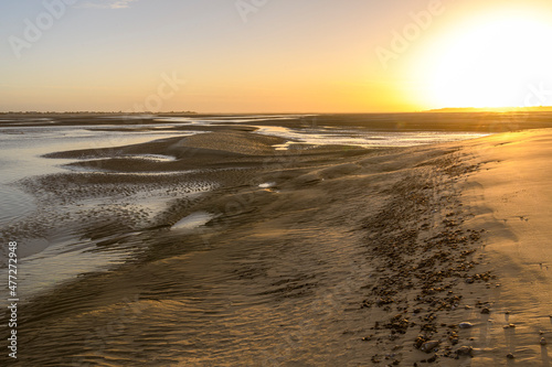 Lever de soleil sur la pointe du Hourdel